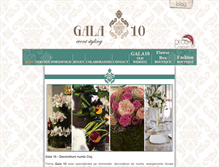 Tablet Screenshot of gala10.ro